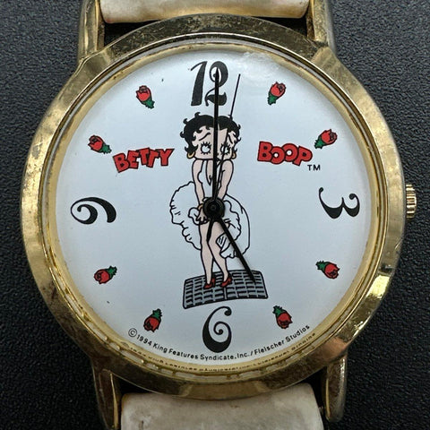 Vintage 1990s Character Watch Lot of 5 Mickey Mouse Betty Boop Tweety Lucy