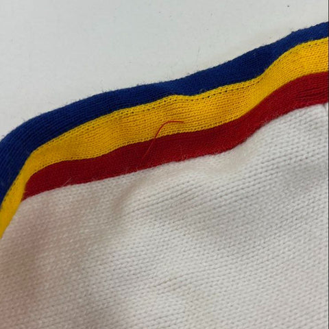 Vintage 80s Varsity UDA Cheerleader Knit Sweater Made in USA Sz 36