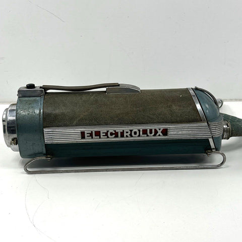 Vintage Electrolux Canister Vacuum Cleaner N94338T Blue Grey Mid Century