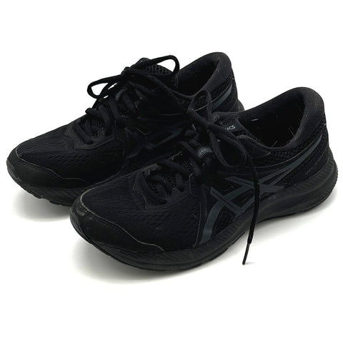 Asics Gel-Contend 7 Triple Black Women's Running Shoes Size 7.5 - Shop Thrift World Asics Gel-Contend 7 Triple Black Women's Running Shoes Size 7.5 - Shop Thrift World