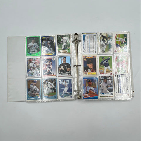 Baseball Card Lot MLB 1990s-2010s Topps Upper Deck Binder See Photos