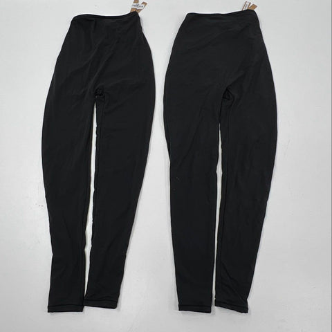 Skims Women's Fits Everybody Maternity Leggings Onyx Lot of 2 NWT Size S