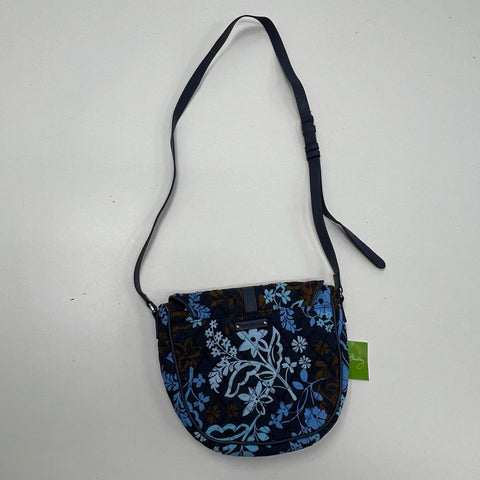 NWT Vera Bradley Java Floral Slim Saddle Bag Crossbody & Turnlock Wallet Set