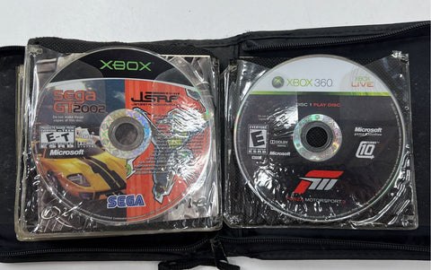 Mixed Media Lot 15 Discs Xbox 360 PC Games Music CDs Disturbed Motley Crue