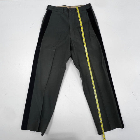 Vintage 1956 US Army Green 44 Wool Serge Uniform Jacket 39S Pants 32x34
