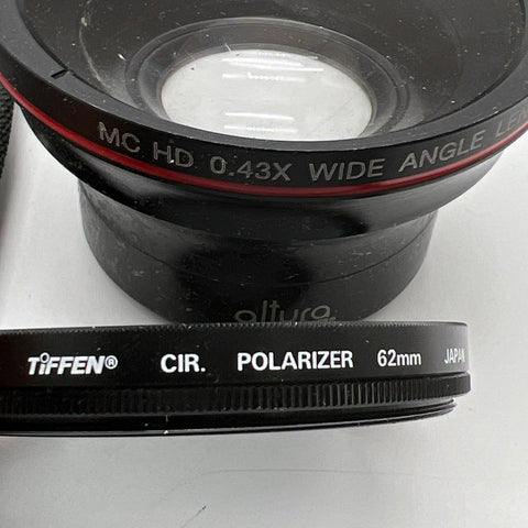 Altura Tiffen Mandee Lens Filter Lot 8 Pieces 77mm 62mm Close-Up Polarizer