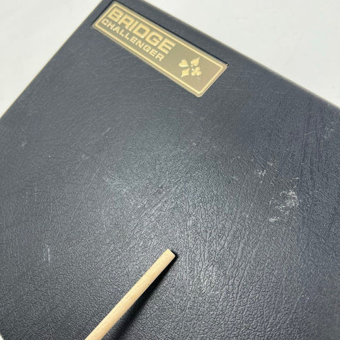 Vintage 1970s Fidelity Bridge Challenger Electronic Card Game Computer In Case