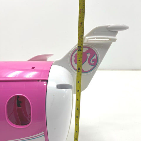 Mattel Barbie Dreamplane Playset GJB33 Folding Pink Private Jet Airplane Toy
