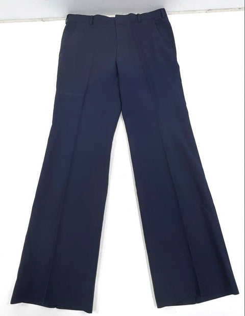 Vintage 80s Careermarx Navy Blue 2-Piece Union Made Suit Men's 44L 35W