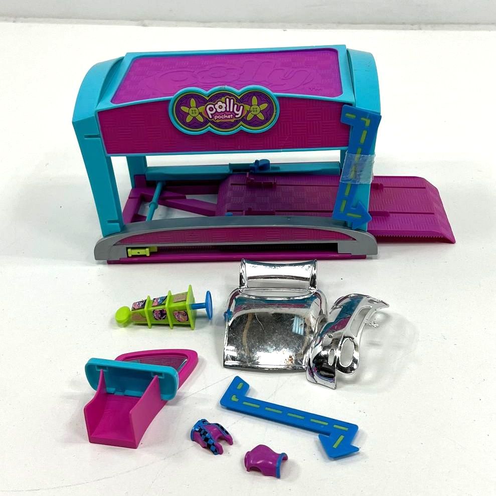 Vintage Collectible Toys Mattel Polly Pocket Car Wash Assorted Pieces & Parts