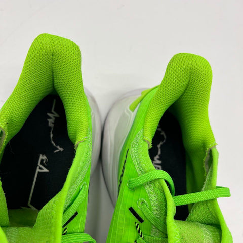 Adidas Exhibit A Solar Green Black Basketball Sneakers Men's Size 10.5