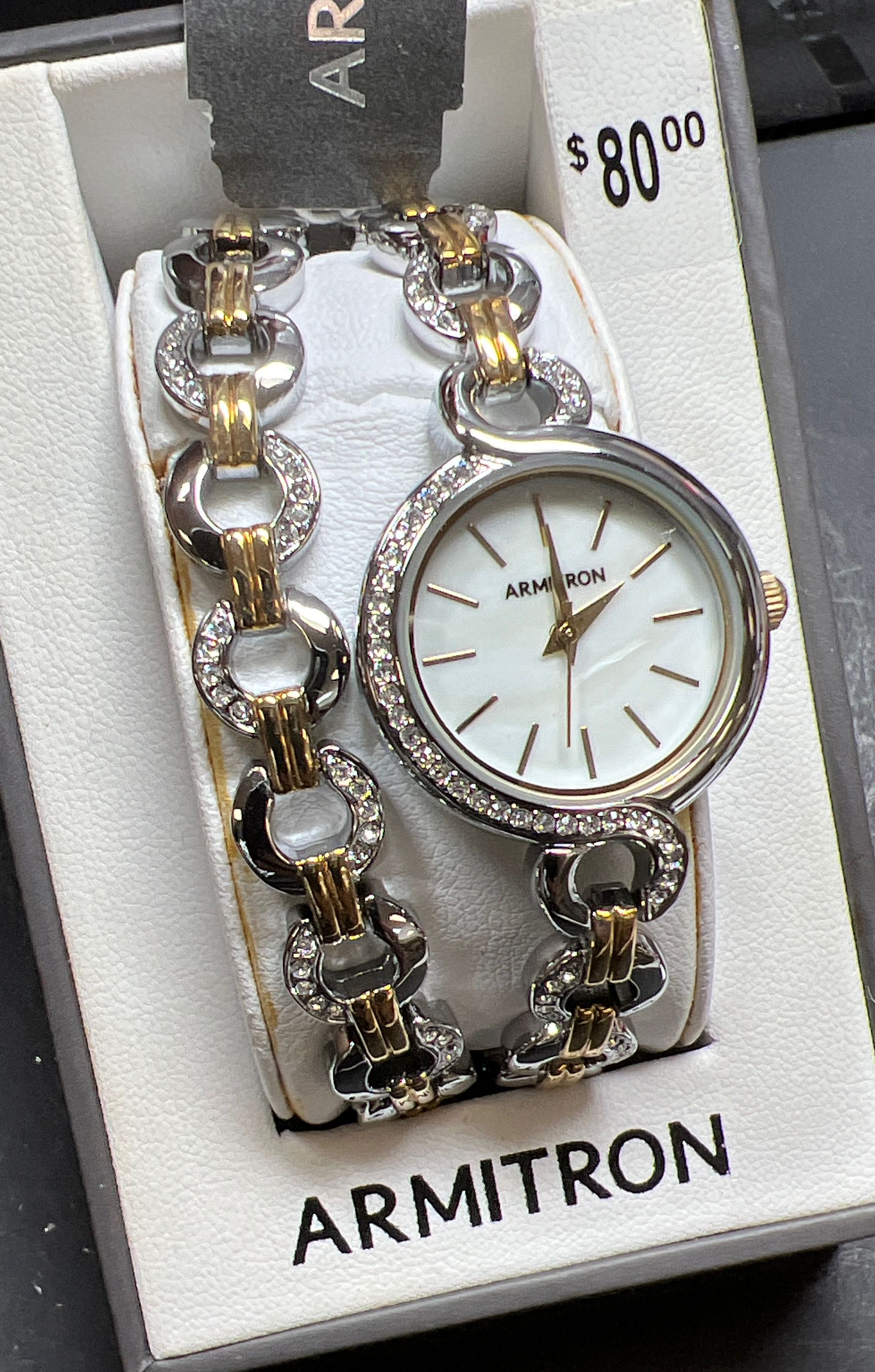 Armitron Matching Watch & Bracelet NIB * Not Tested*