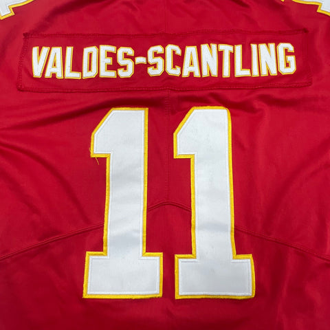 Nike NFL Chiefs Valdes-Scantling #11 Red Stitched Jersey AFL Patch Men's L