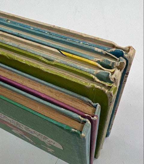 Vintage Peanuts Charlie Brown Berenstain Disney 6 Book Lot Random House 1960s