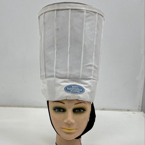 Disney Parks Remy's Ratatouille Adventure Chef Hat White Non Working Costume