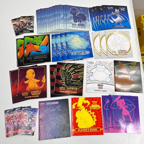 Pokemon TCG Player's Guide Lot 7.5lb Bulk Sword & Shield Scarlet & Violet Era