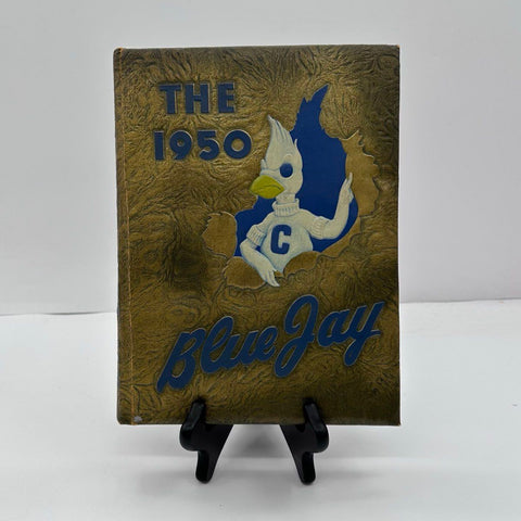 Creighton University Yearbooks Lot The Bluejay 1949 1950 Vintage Omaha Nebraska