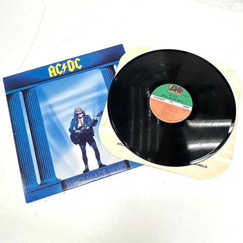 AC/DC Who Made Who LP Atlantic 81650-1-E 1986 Hard Rock Maximum Overdrive