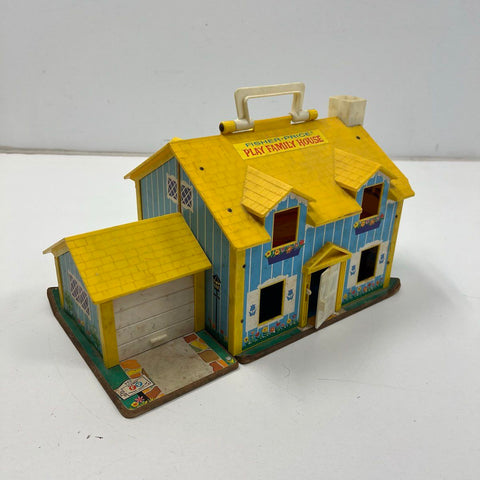 Vintage 1970s Fisher-Price Play Family House #952 Little People Dollhouse