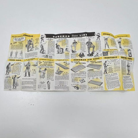 Vintage 50s Hodgman Plast-A-Ply No 614 Fishing Waders NOS NIB Sz Large USA