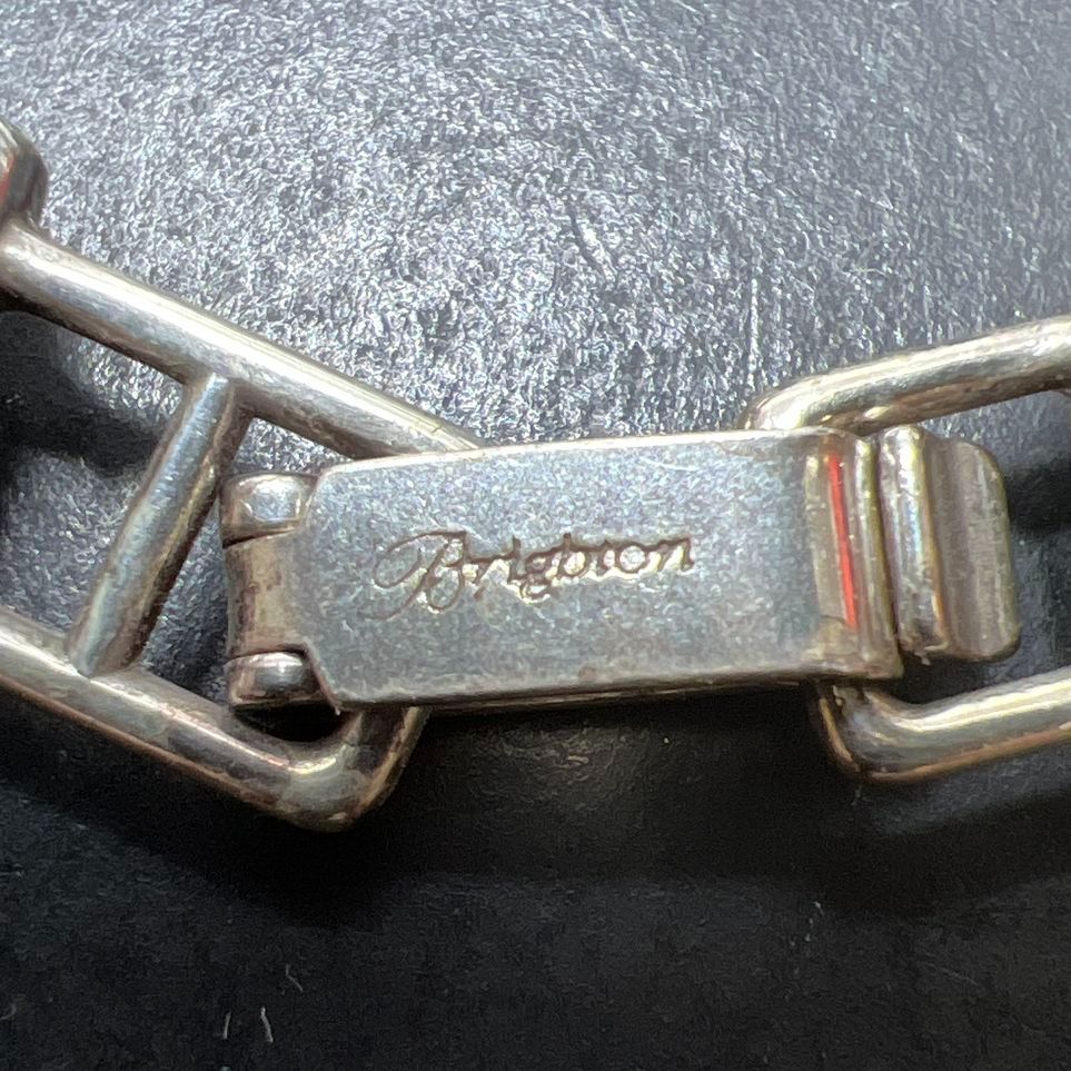 Brighton Silverplate Heiress Bracelet 41g
