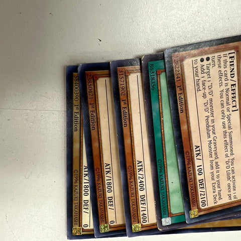 Large Bulk Yu-Gi-Oh! Card Lot 3.5" Stack Mixed Eras 1st Edition Holo YGO