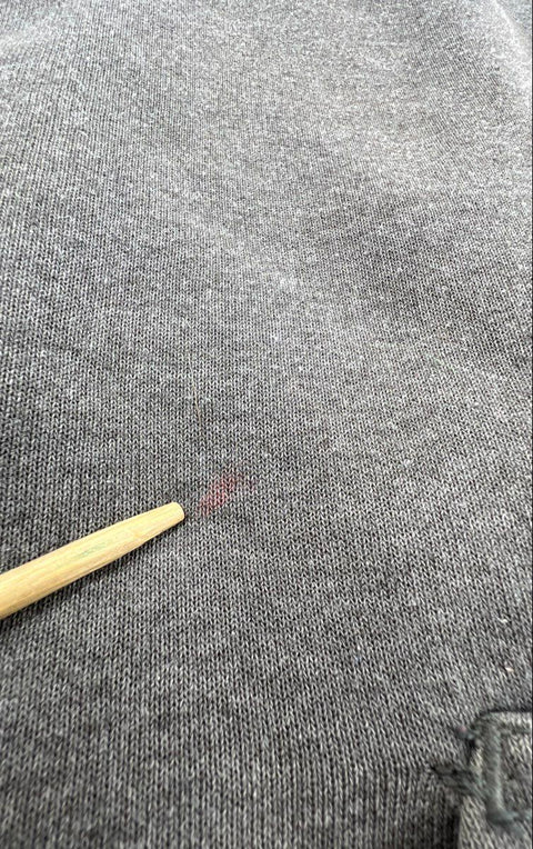 Carhartt Faded Charcoal Full Zip Thermal Lined Hooded Sweatshirt Sz M
