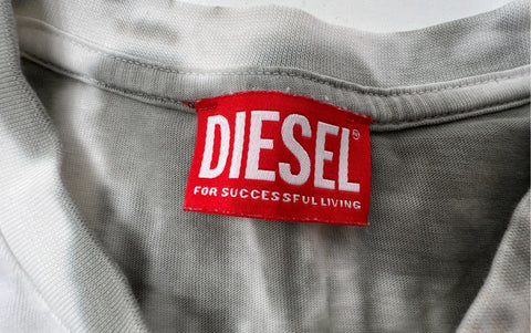 Diesel Boys Gray White Tie Dye Cotton T-Shirt & Joggers 2pc Set Size 14Y
