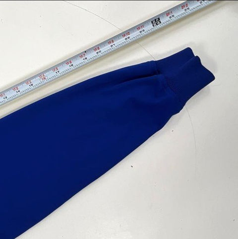 Yamaha Men's Blue White Embroidered Logo Full Zip Track Jacket Sz L