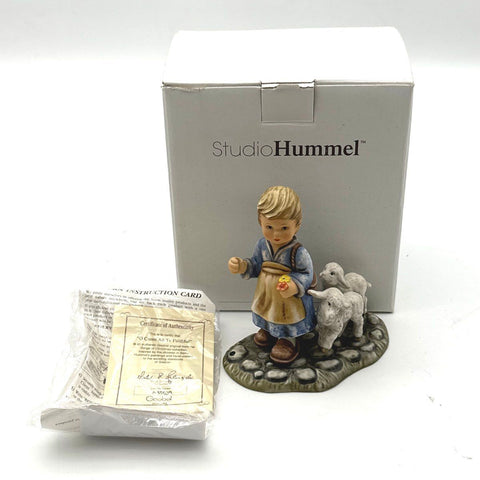 Goebel Studio Hummel Figurine O Come All Ye Faithful BH 51 With Box COA 1997