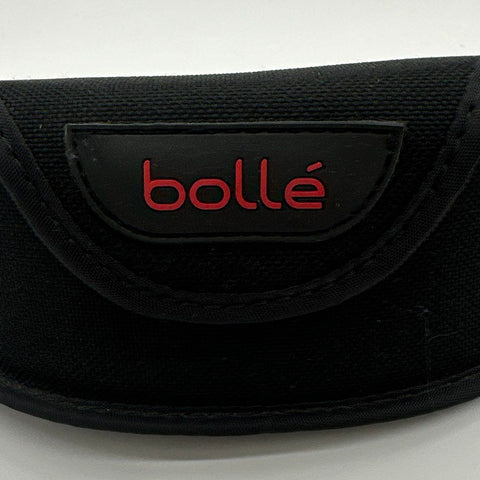 Fila Sport Sunglasses Black Gray Gradient Wrap F3019 with Bolle Case & Cloth