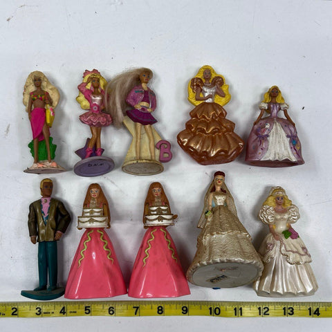 Barbie Mattel Figurine Lot McDonald's Happy Meal Toys 10 Pieces Vintage 1991 92