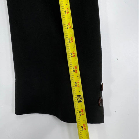 Canali for Stanley Korshak Men's Blazer Sport Coat Black Lana Cashmere Sz 48