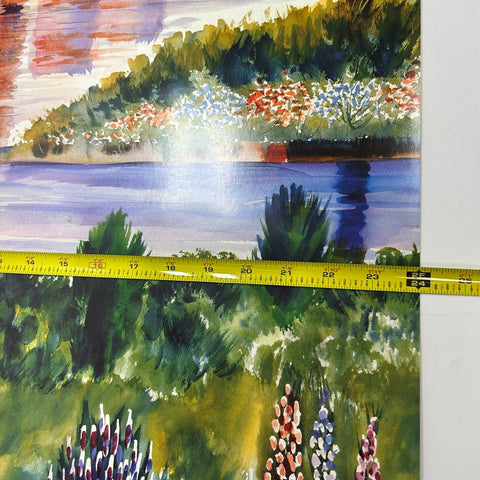 Epcot Flower & Garden Festival Posters 1997 & 1998 w/ Signed Messersmith Piece