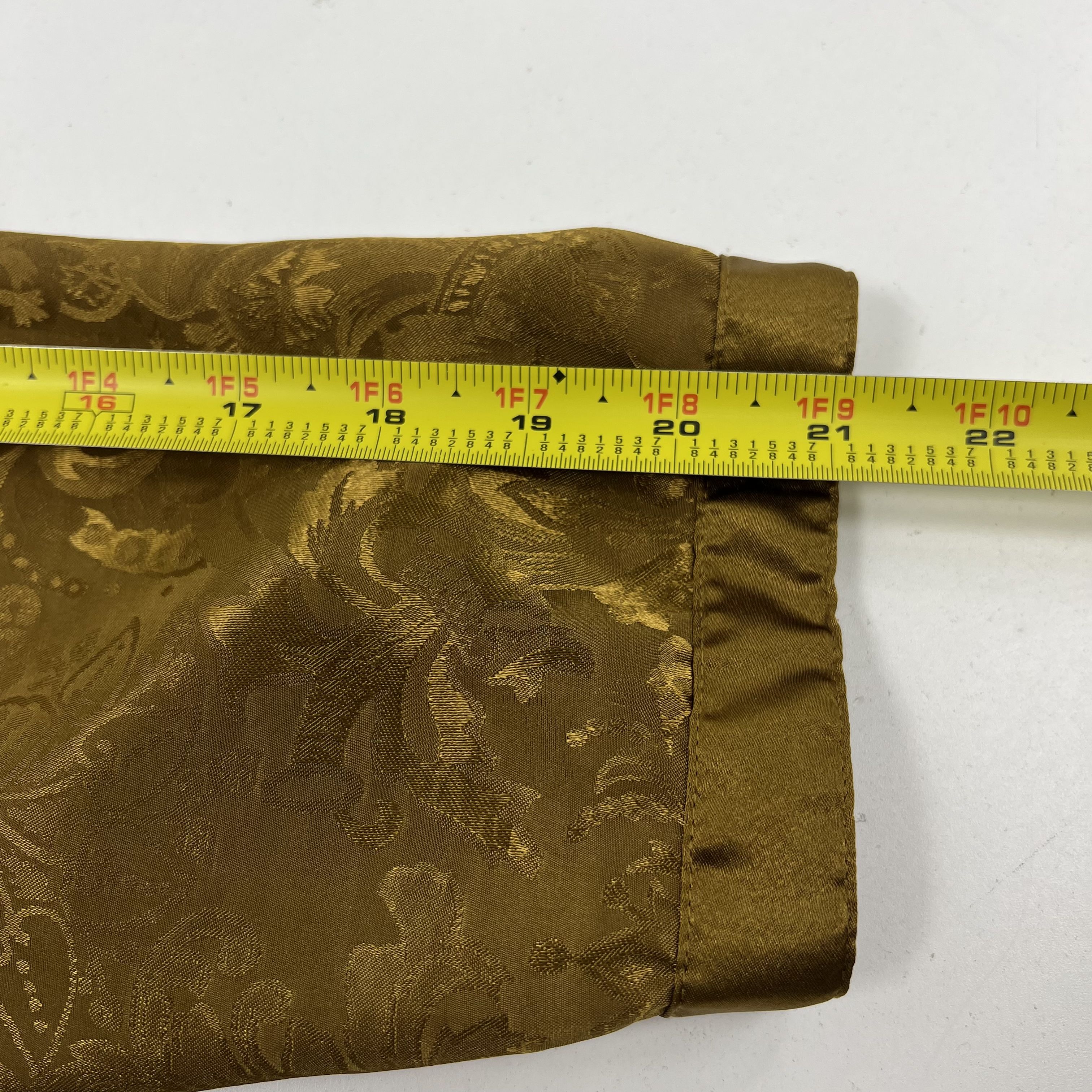 Vintage Victoria's Secret Gold Label Pajama Set Small Bronze Gold Tone