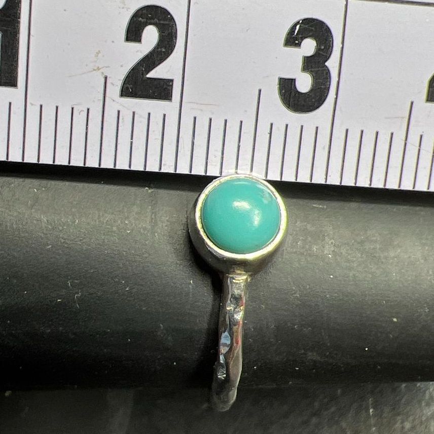 Pura Vida Sterling Silver Turquoise Ring Size 7