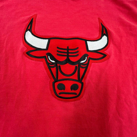 Vintage 90s Champion Chicago Bulls NBA Official Shooting Shirt Stitched Mens XL
