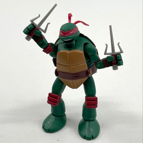 Raphael TMNT Playmates 2014 Nickelodeon Series 5 Inch Figure With 2 Sai
