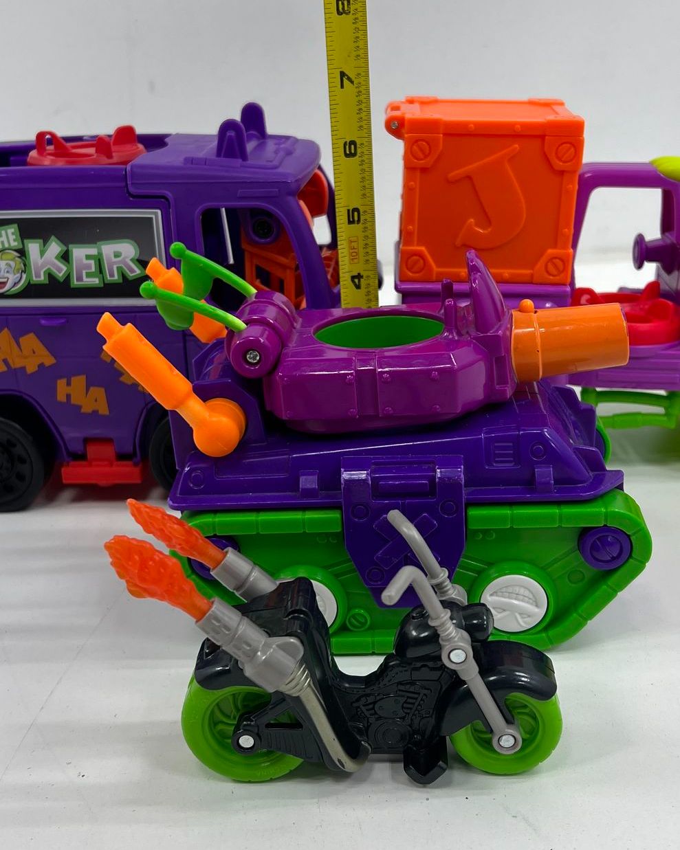 Fisher Price Imaginext DC Joker Laff Factory Lot Batman Spider-Man Figures