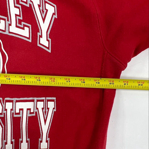 Vintage 90s Champion Reverse Weave Bradley University Crewneck Made USA Sz L