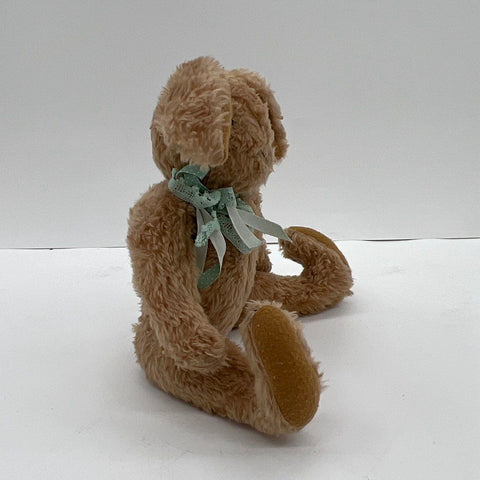 Vintage Patch Bears by Tradition Plush Rabbit Bunny 15 Inch Shaggy Tan Brown