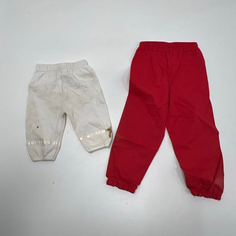 Vintage 90s Healthtex Mixed Lot of 8 Kids Play Pants Trousers Toddler NWT