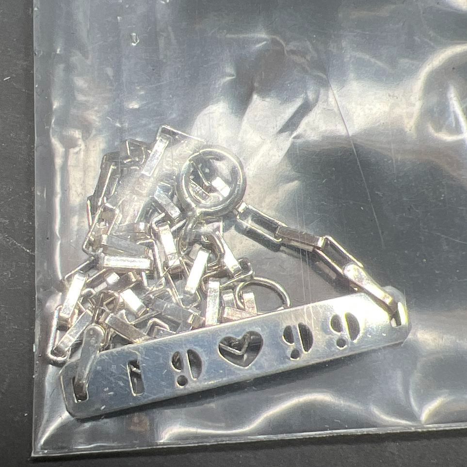 Vintage Avon 1999 Sterling Silver ID Anklet NIB