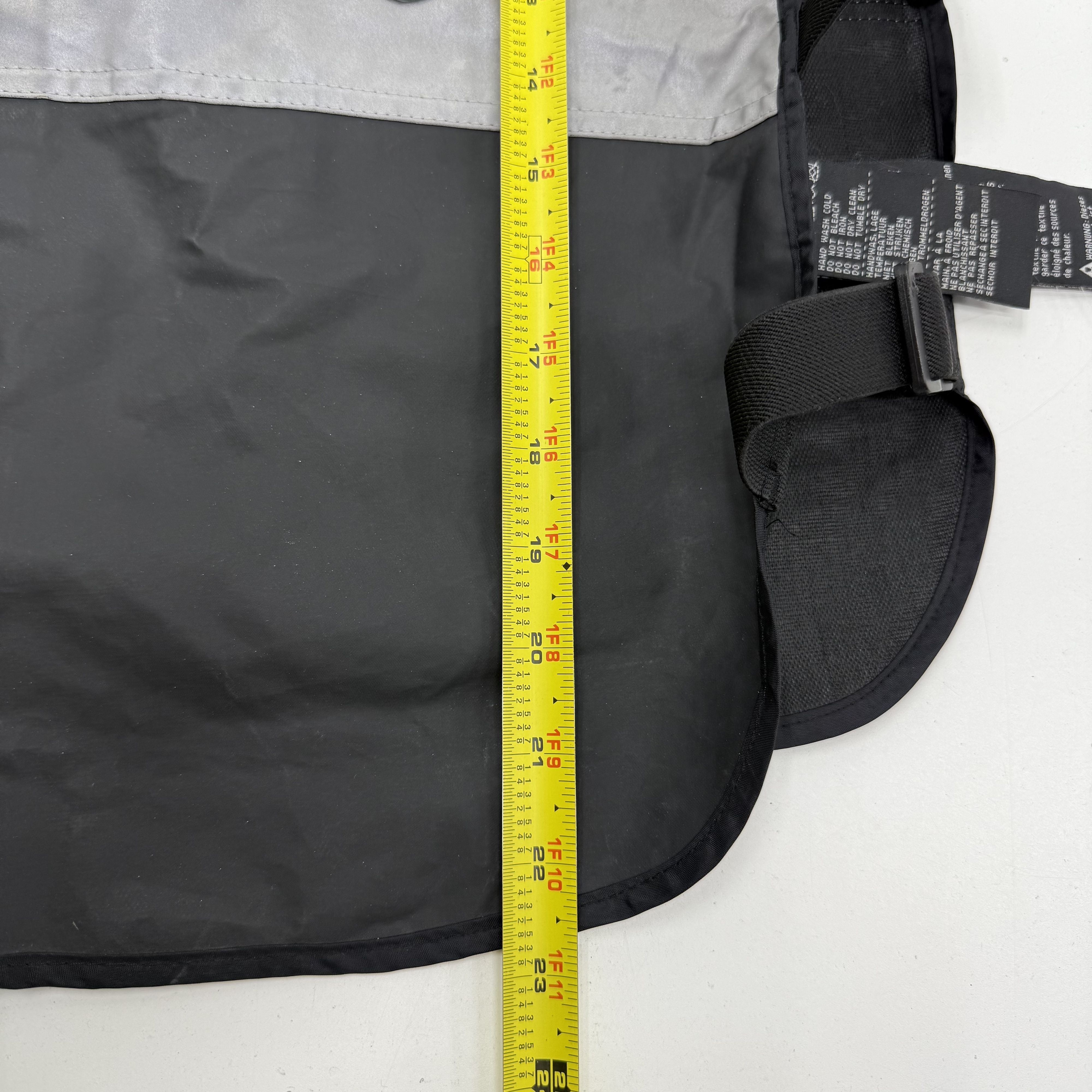 Harley-Davidson Y2K Black High-Visibility Reflective Vest Men's Universal
