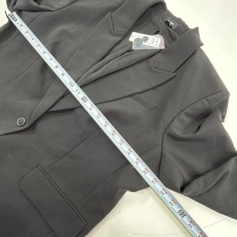 NWT Express Women's Gray Business Blazer Jacket Sz XL