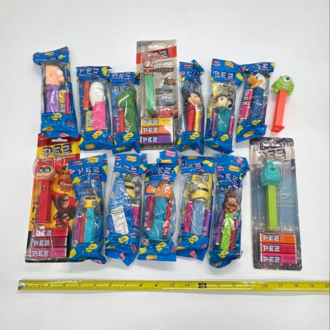 Pez Dispensers Lot Disney Pixar Minions Mickey Mouse 15 Piece Collection