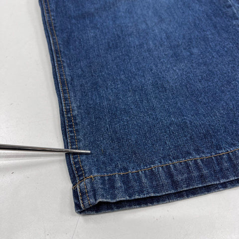 Vintage Y2K Southpole Baggy Carpenter Denim Jeans Blue Skater Sz 36x30