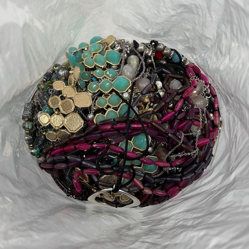 5 Lbs. Wearable Costume Jewelry Lot