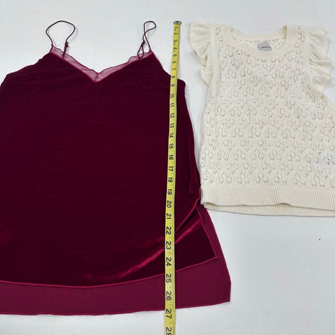 Free People Maeve Cloth & Stone Women's Clothing Lot 4pc Skirt Dress Tops Sz XS