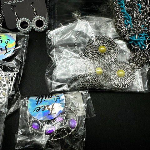 Paparazzi Jewelry Lot of 20 Boho Fashion Statement Necklaces Bracelets Earrings